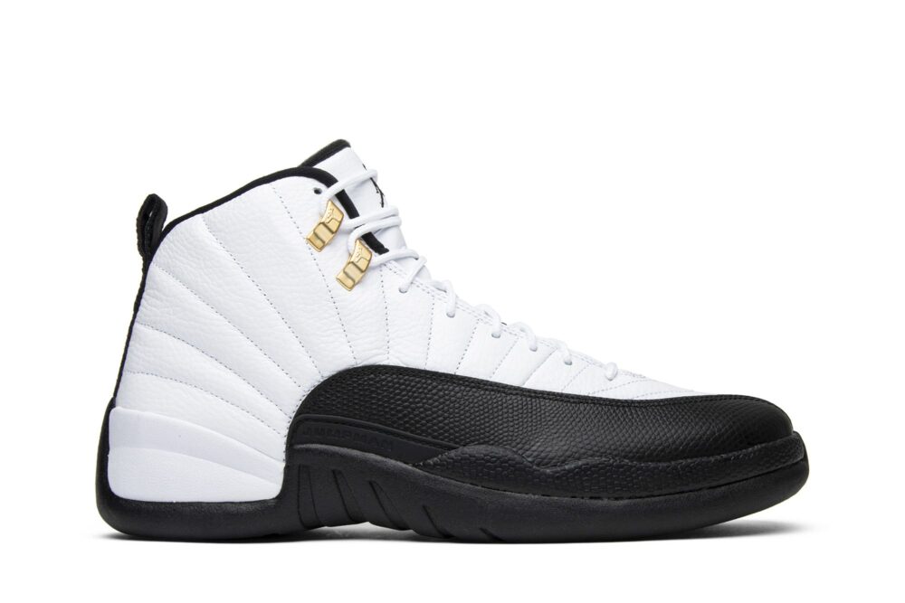 Jordan 12 Retro Taxi (2018) Sneakers – White/Black/Varsity Red – 130690-125