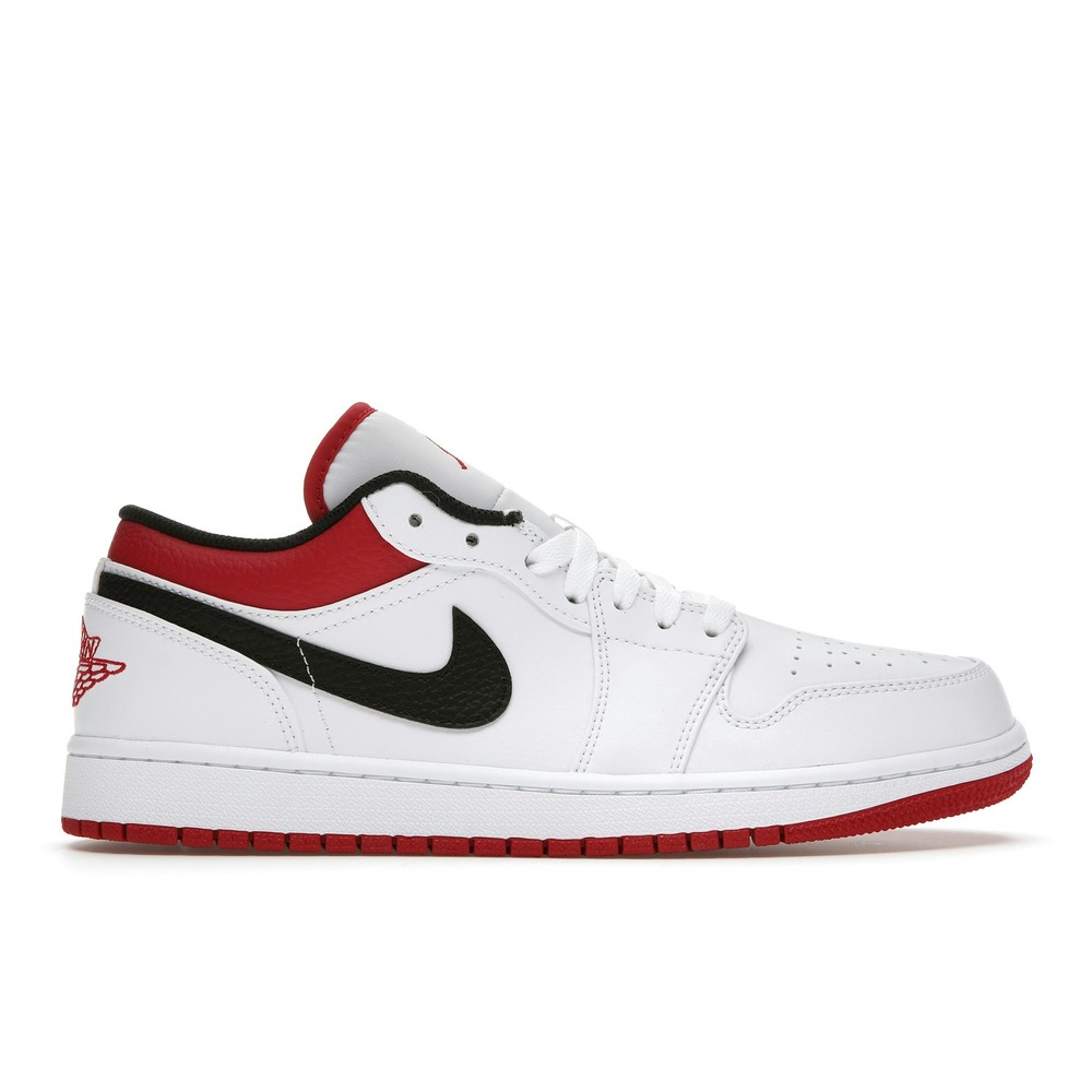 Air Jordan 1 Low White University Red 553558-118
