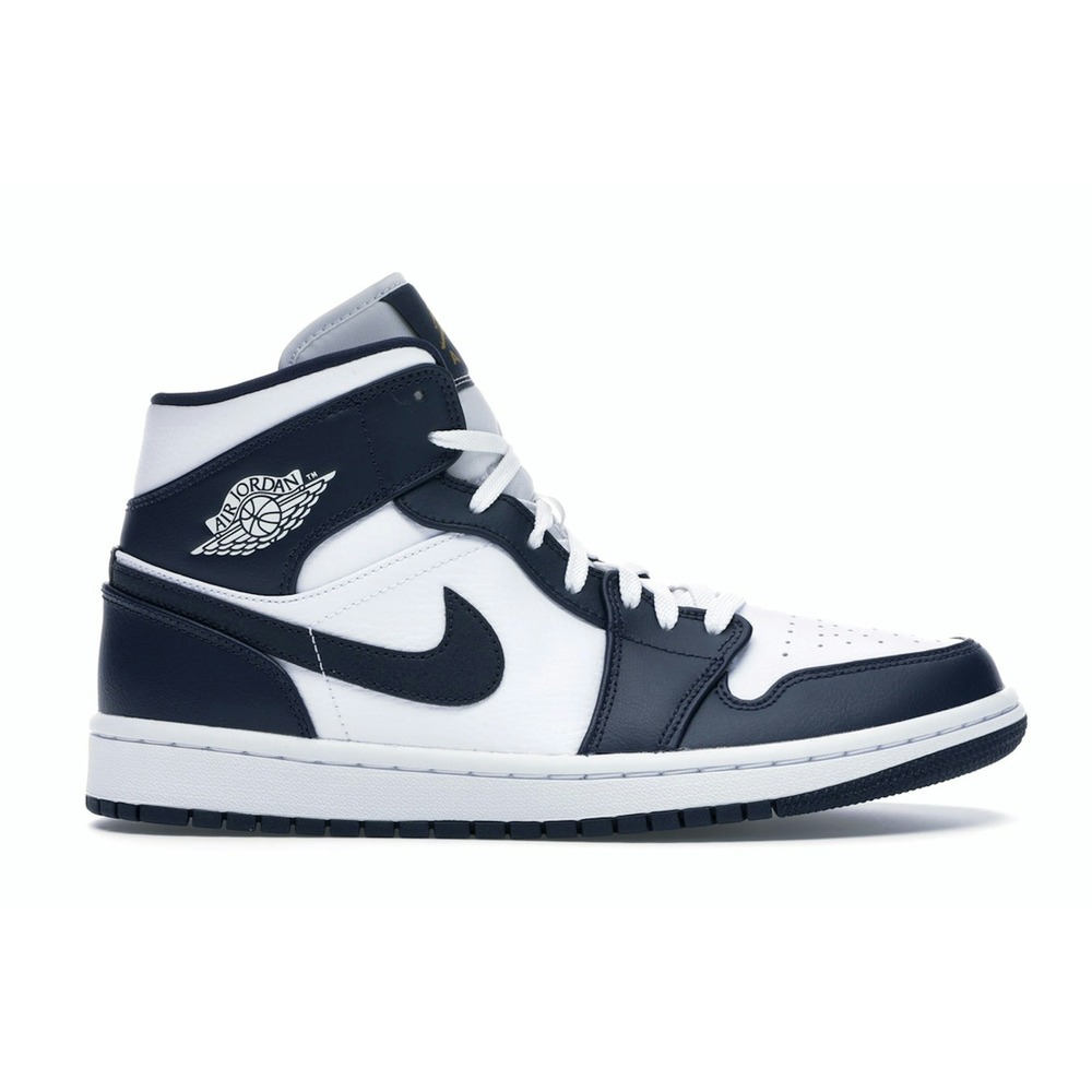 Air Jordan 1 Mid Obsidian 554724-174