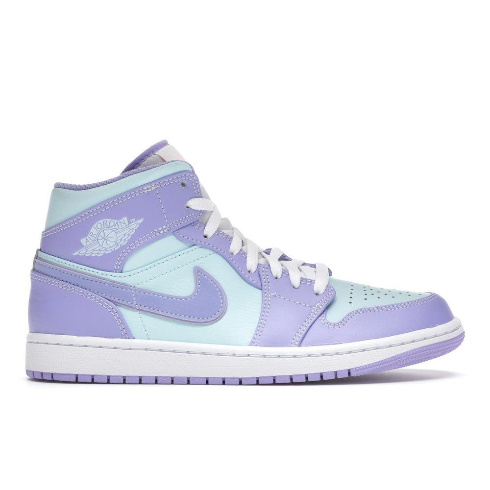 Air Jordan 1 Mid Purple Pulse 554724-500