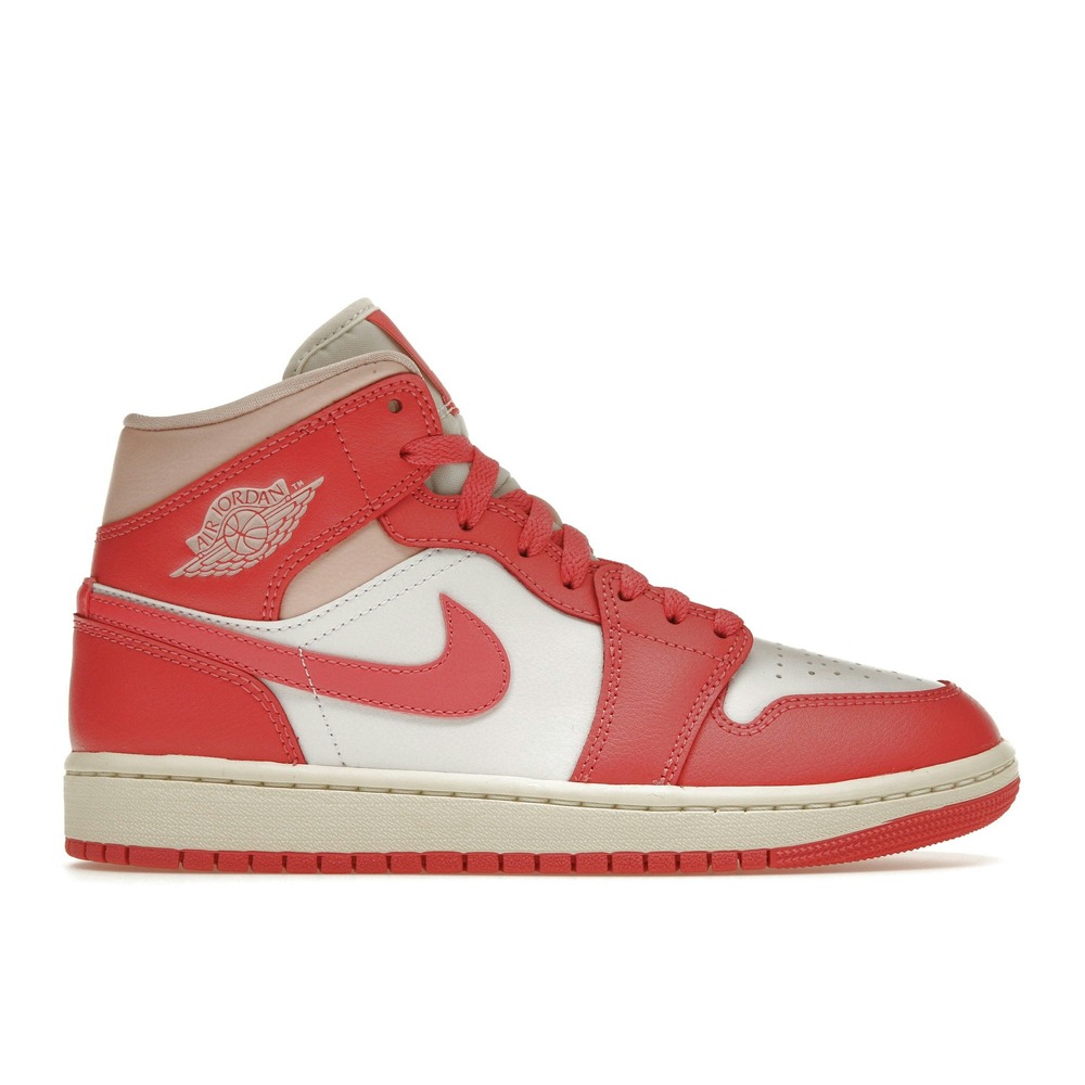 Air Jordan 1 Mid Strawberries and Cream (Women Exclusive) BQ6472-186