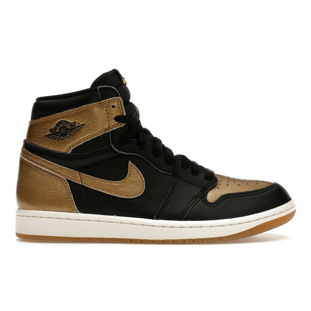 Air Jordan 1 Retro High OG Black Metallic Gold DZ5485-071