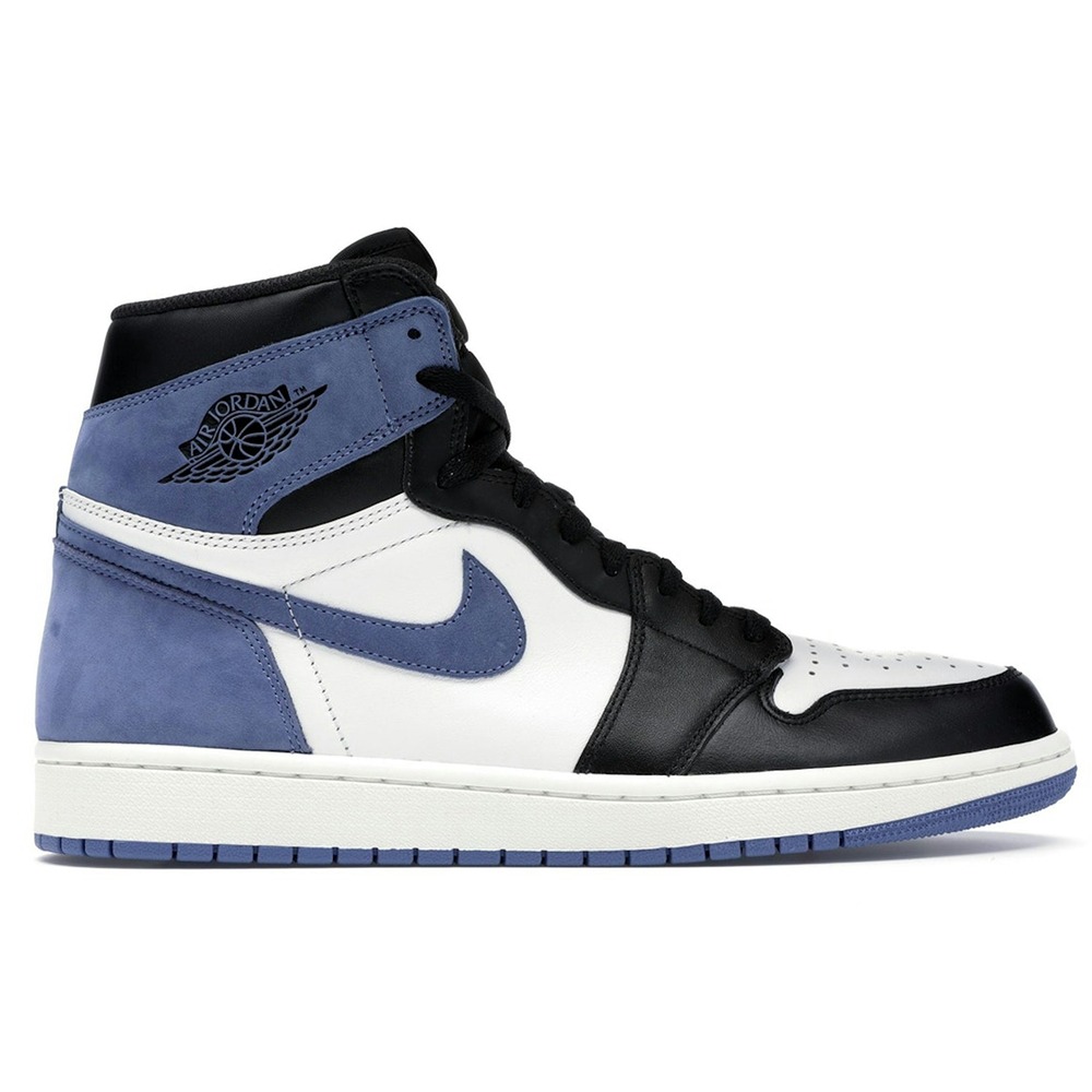 Air Jordan 1 Retro High OG Blue Moon (Best Hand in the Game Pack) 555088-115