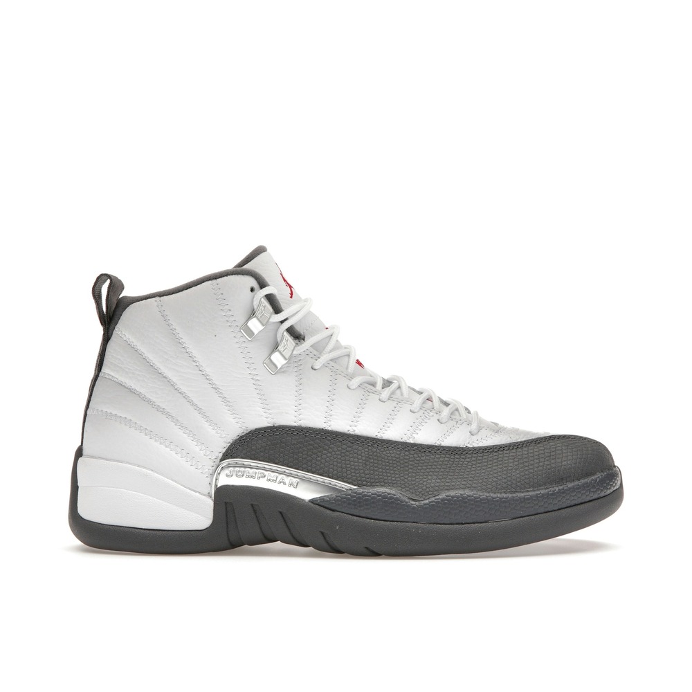 Air Jordan 12 Retro White Dark Grey 130690-160