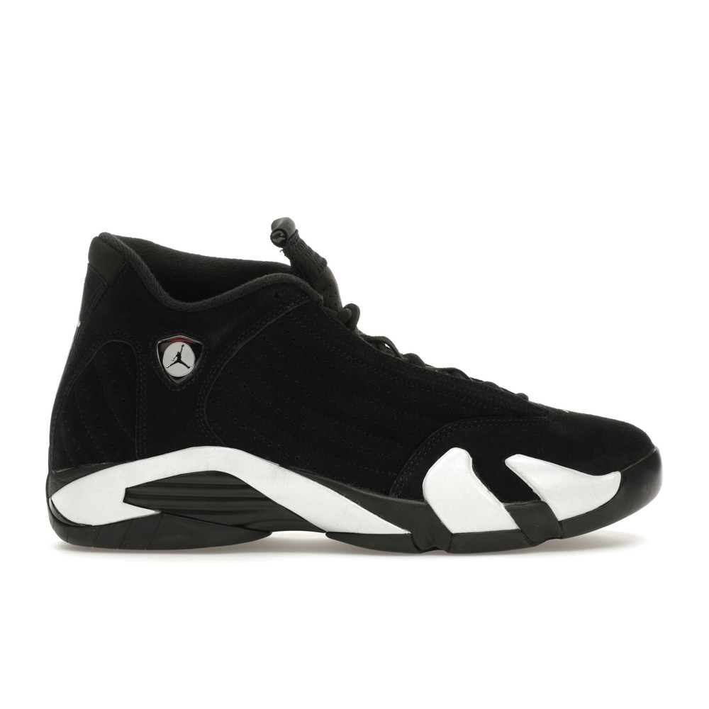 Air Jordan 14 Retro Black White 487471-016