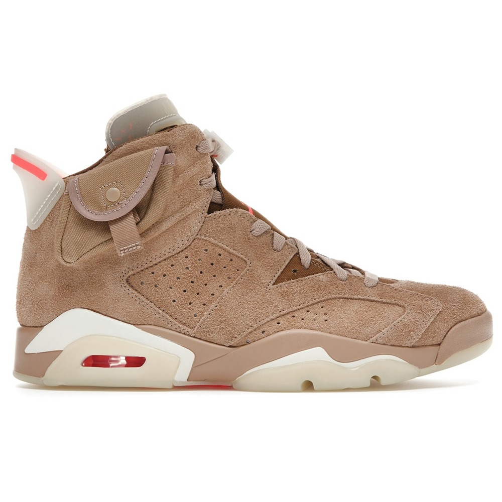 Air Jordan 6 Retro British Khaki collab Travis Scott DH0690-200