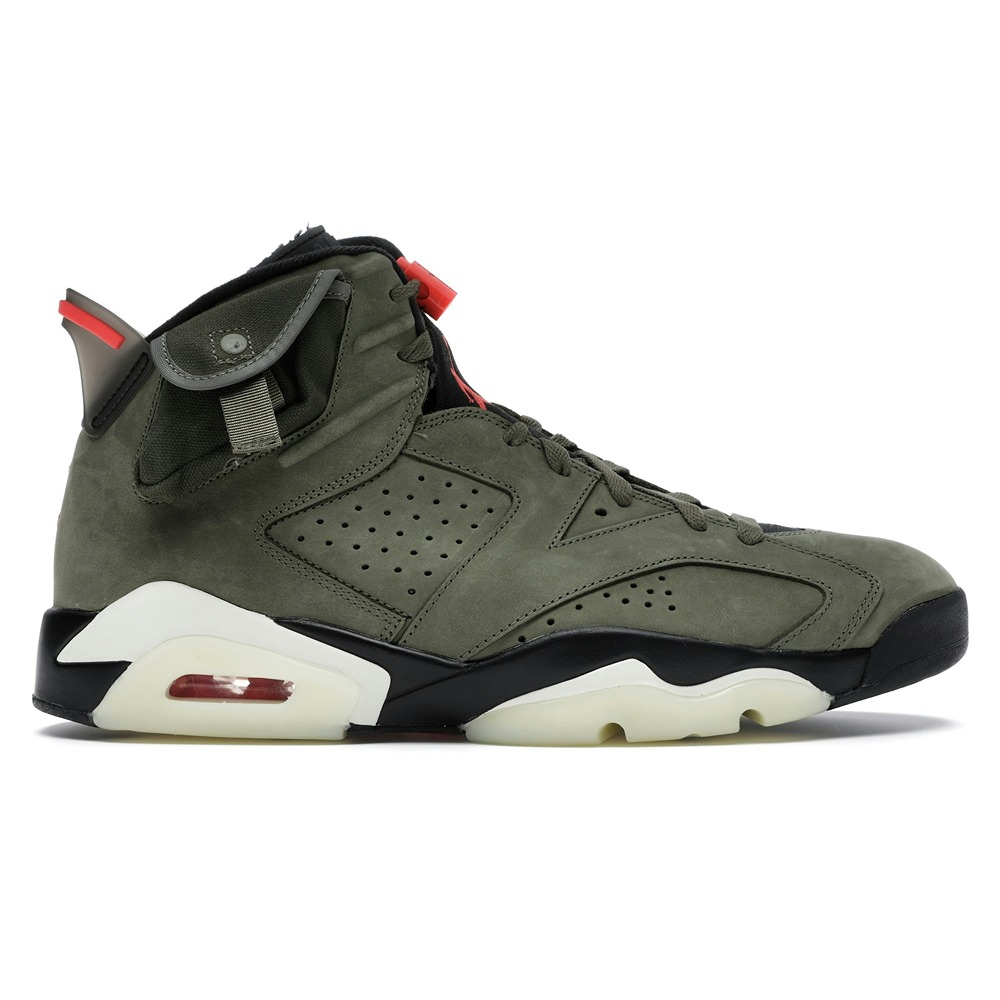 Air Jordan 6 Retro Olive collab Travis Scott CN1084-200