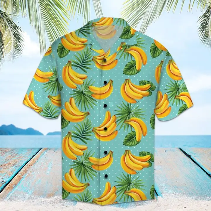 Amazing Bananas Hawaiian Shirt Summer Button Up BGR2765471 - Boogor