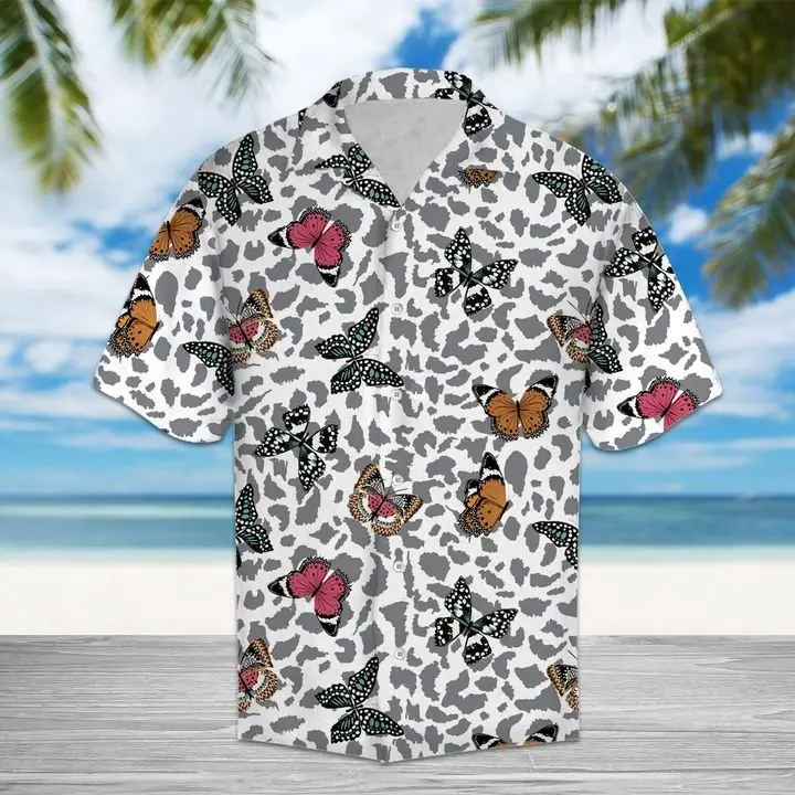 Amazing Butterflies Hawaiian Shirt Summer Button Up BGR2765493 - Boogor