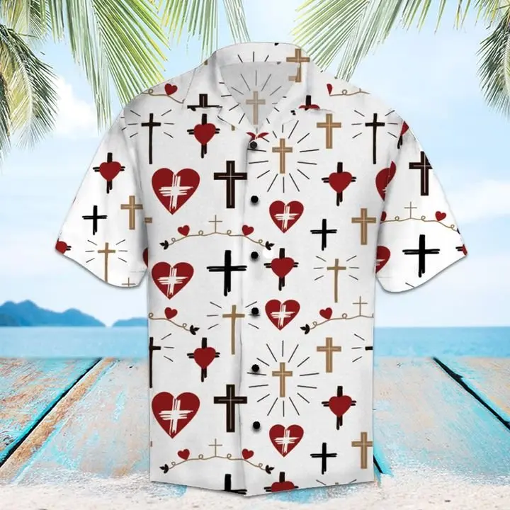 Amazing Christian Hawaiian Shirt Summer Button Up BGR2765418 - Boogor