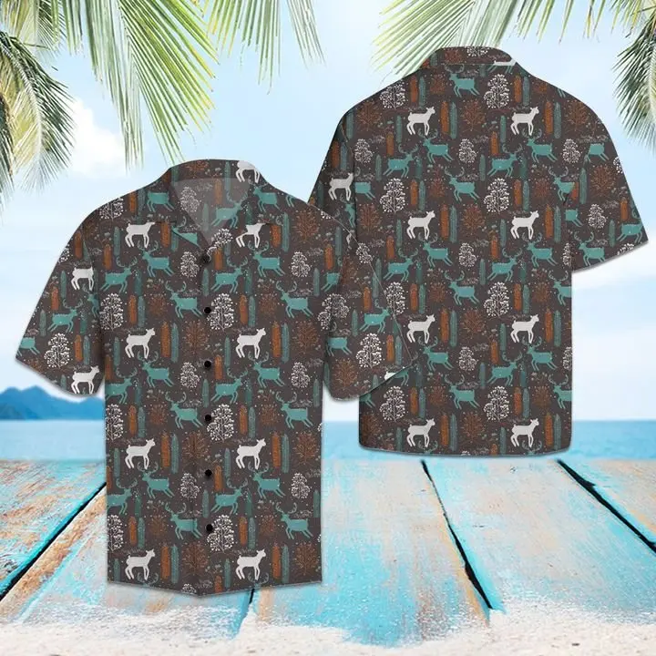 Amazing Deer Hawaiian Shirt Summer Button Up BGR2765520 - Boogor
