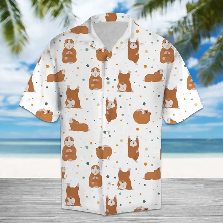 Amazing Hamsters Hawaiian Shirt Summer Button Up BGR2765449 - Boogor