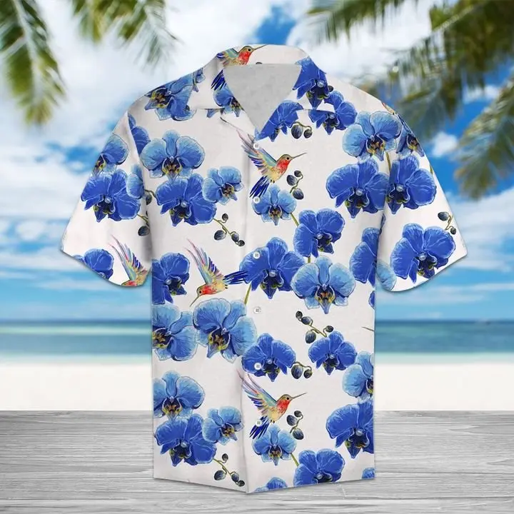Amazing Hummingbird Hawaiian Shirt Summer Button Up BGR2765535 - Boogor