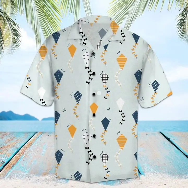 Amazing Kite Hawaiian Shirt Summer Button Up BGR2765553 - Boogor