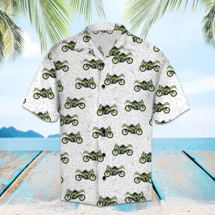 Amazing Motorcycle Sport Hawaiian Shirt Summer Button Up BGR2765532 - Boogor