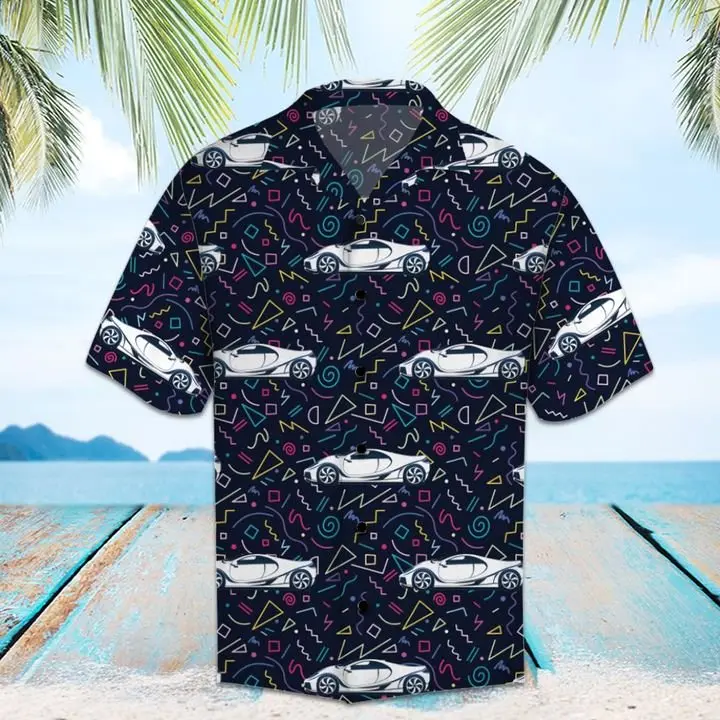 Amazing Sports Car Hawaiian Shirt Summer Button Up BGR2765446 - Boogor