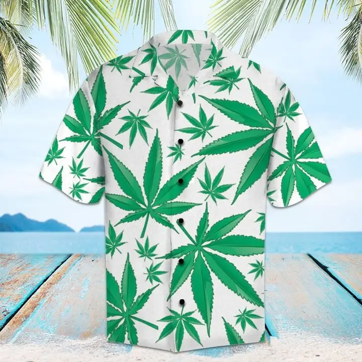 Amazing Weed Hawaiian Shirt Summer Button Up BGR2765557 - Boogor