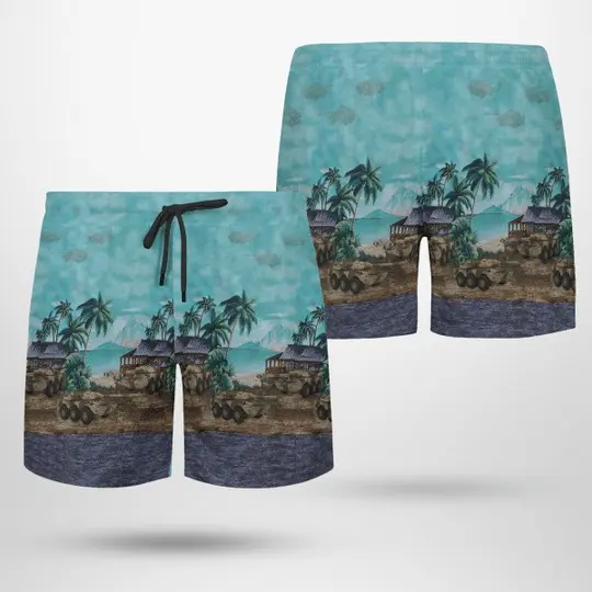 Amx-10 Rc French Army Hawaiian Shirt BGR2765579 - Boogor