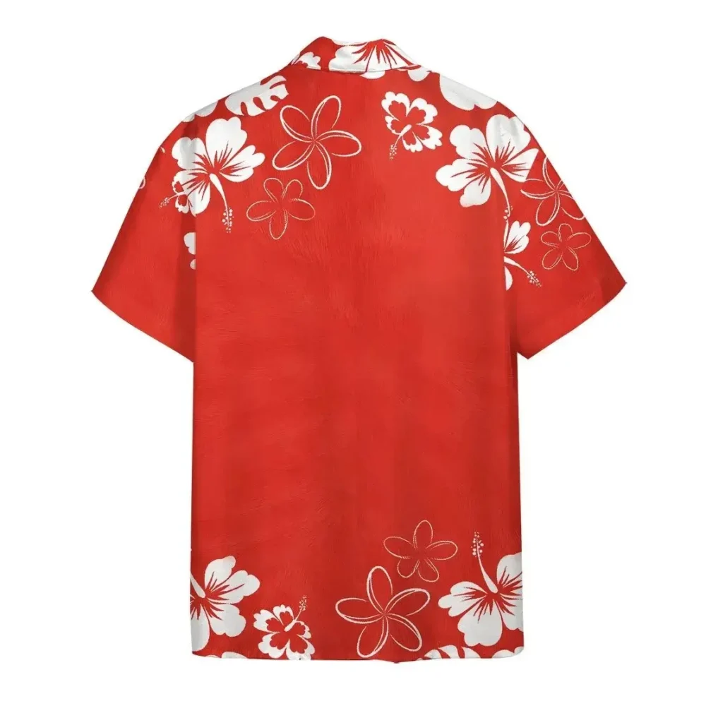 Angry Red Bird Short Sleeve Hawaiian Shirt BGR2765575 - Boogor