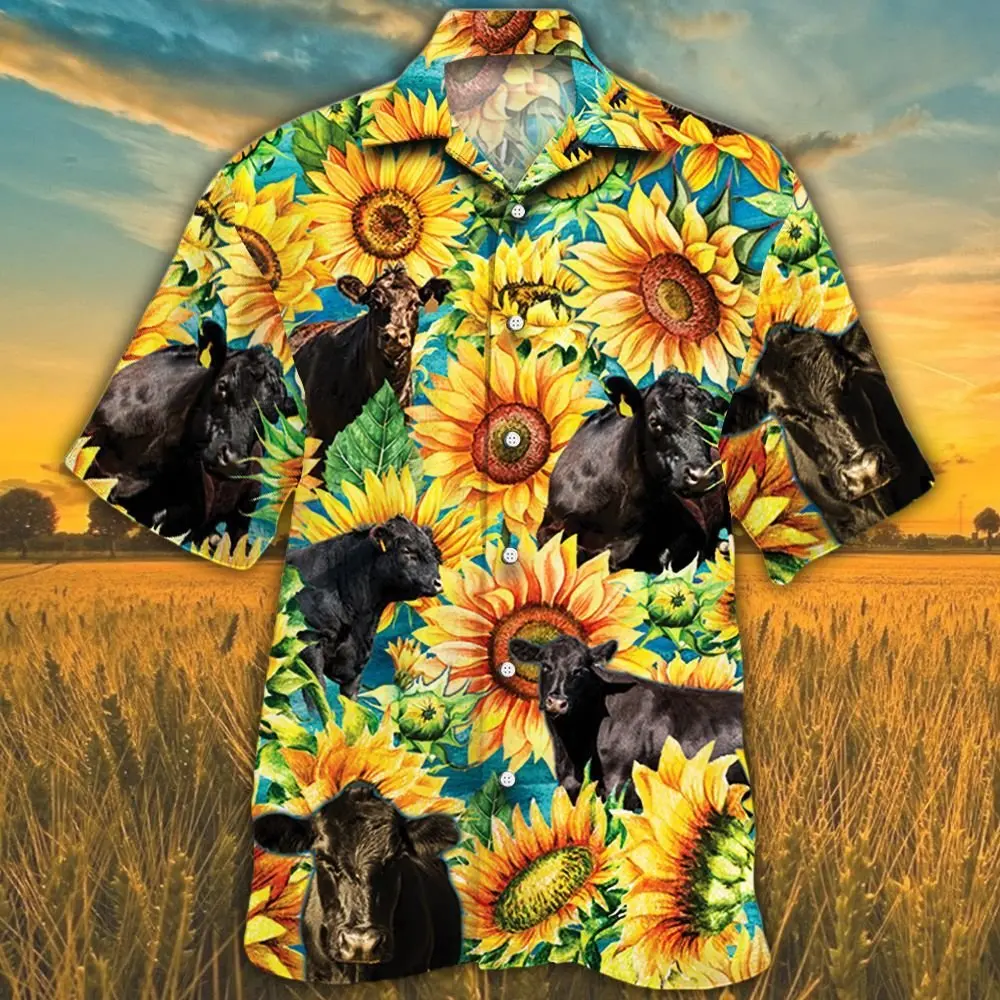 Angus Cattle Hawaiian Shirt BGR2765572 - Boogor