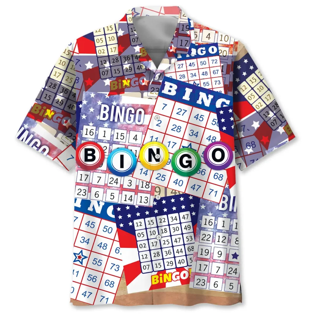 Bingo America Hawaiian Shirt BGR2764903 - Boogor