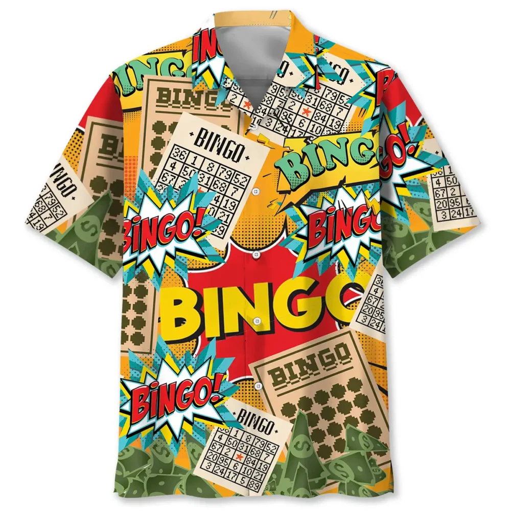 Bingo Lucky Money Hawaiian Shirt BGR2764971 - Boogor