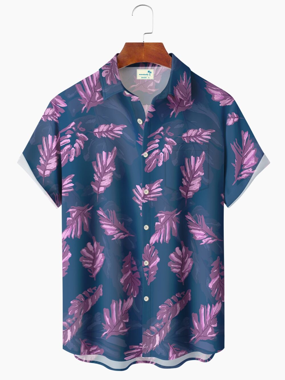Casual Tropical Vegetation Resort Style Hawaiian Shirt BGR2765250 - Boogor