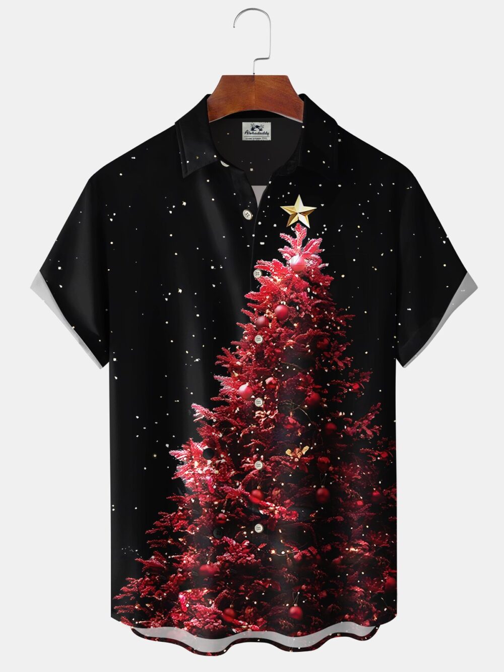 Christmas Holiday Christmas Tree Snowflake 3D Hawaiian Shirt BGR2765106 - Boogor