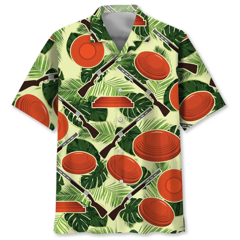Clay Shooting Tropical Hawaiian Shirt BGR2764943 - Boogor
