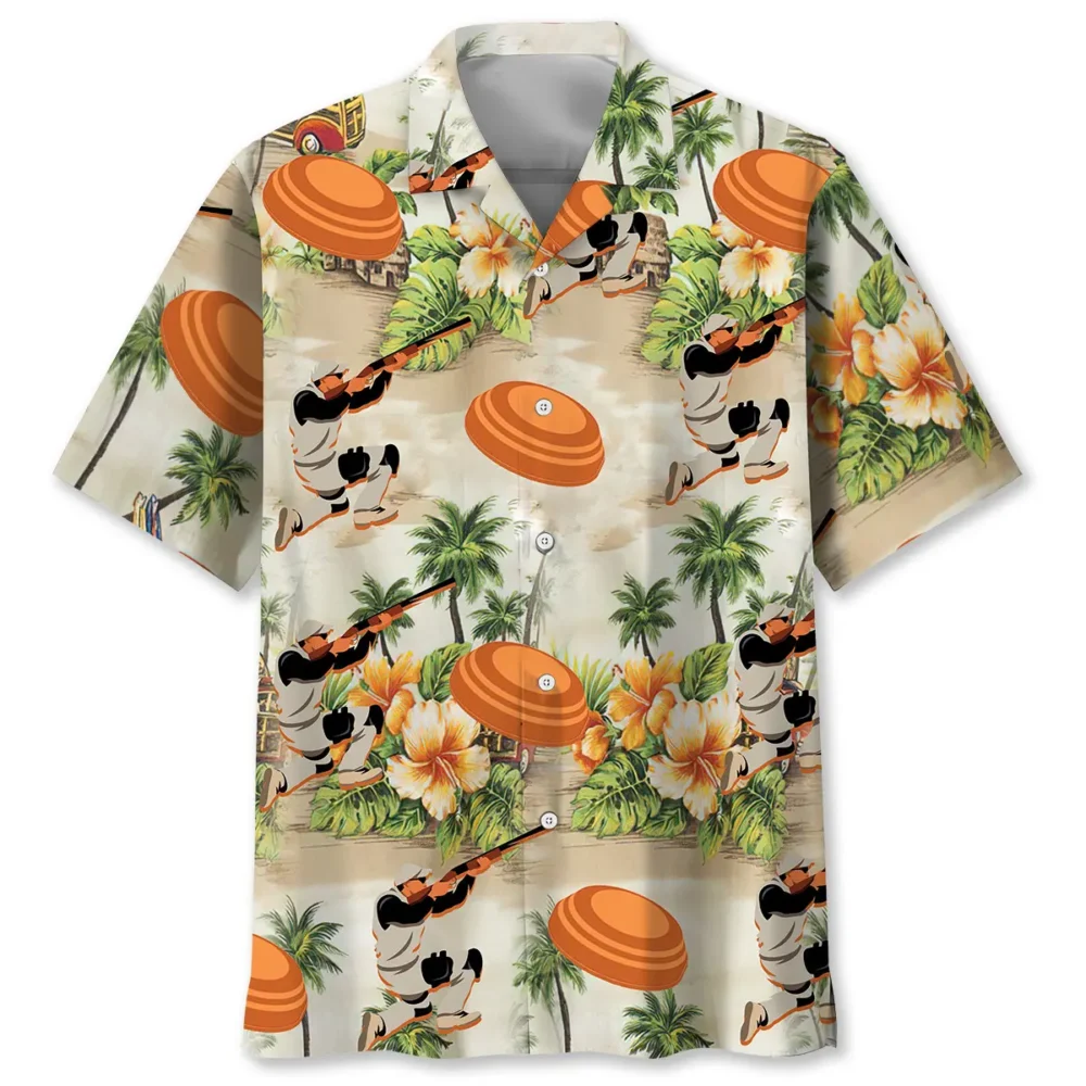 Clay Shooting Vintage Beach Hawaiian Shirt BGR2764945 - Boogor