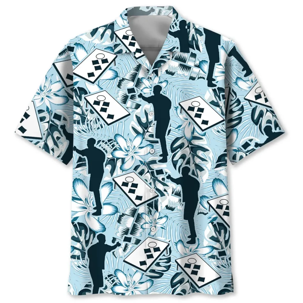 Cornhole Player Hawaiian Shirt BGR2764957 - Boogor