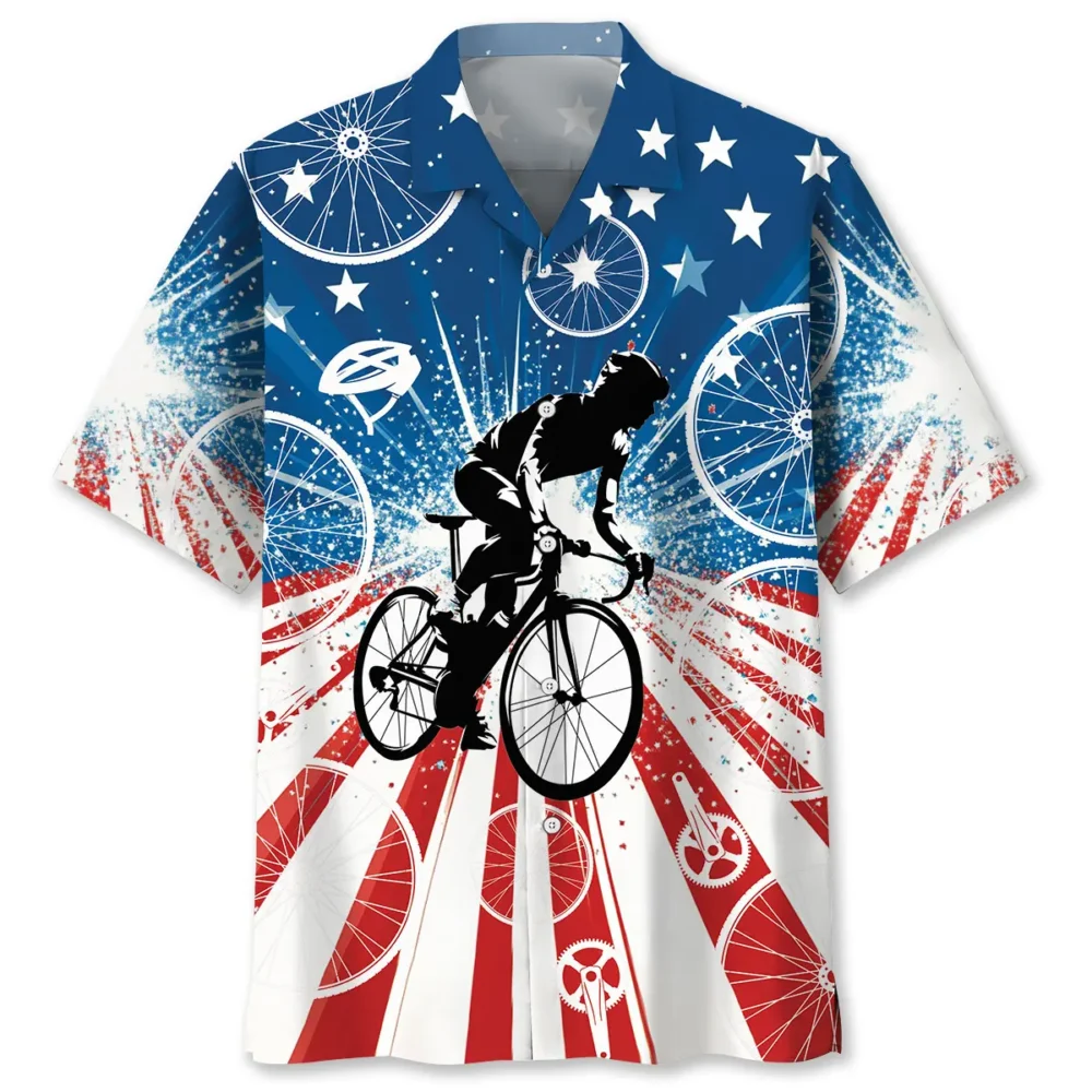 Cycling America Hawaiian Shirt BGR2764994 - Boogor