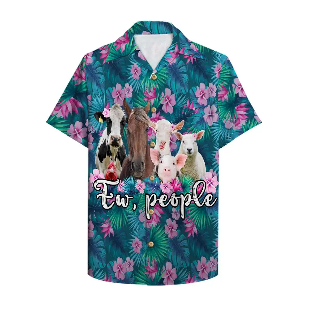 Farmer People Unisex Hawaiian Shirt Aloha Shirt Summer Vibe BGR2765625 - Boogor