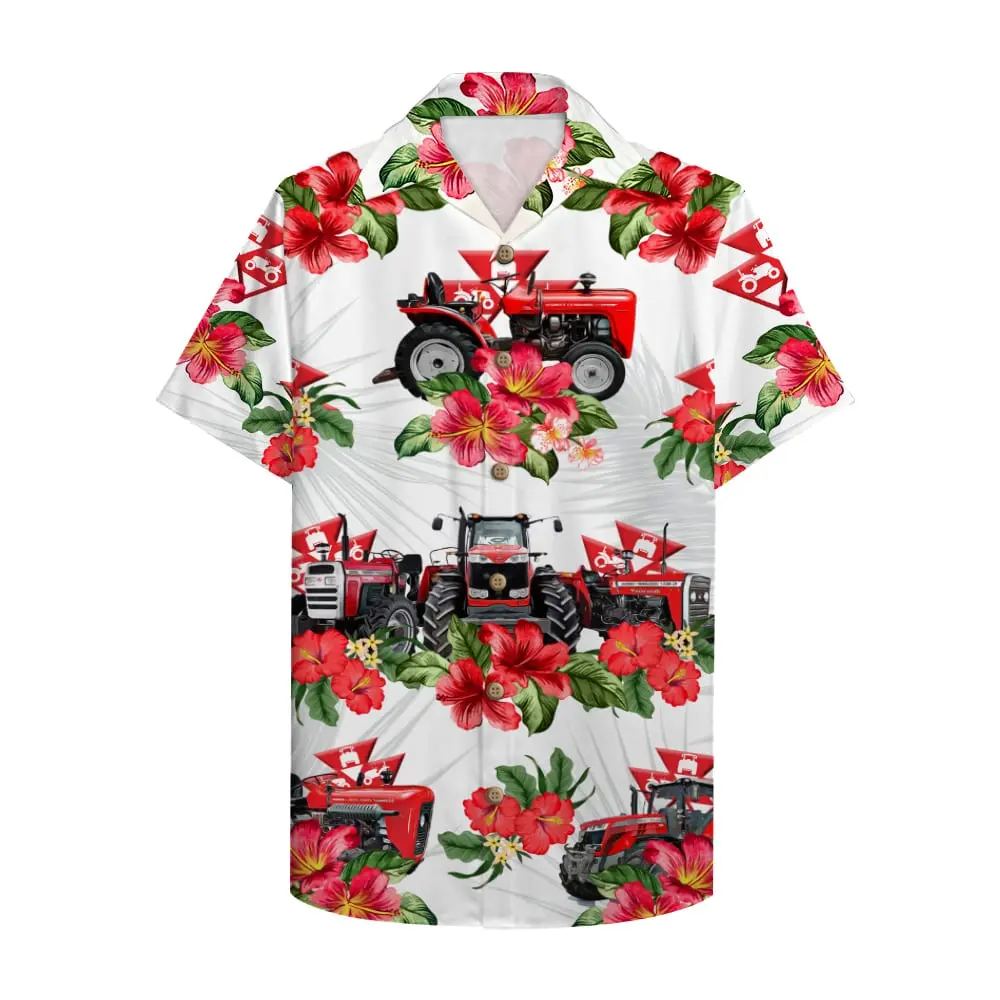 Farmer The Rollers - Unisex Hawaiian Shirt Aloha Shirt BGR2765631 - Boogor