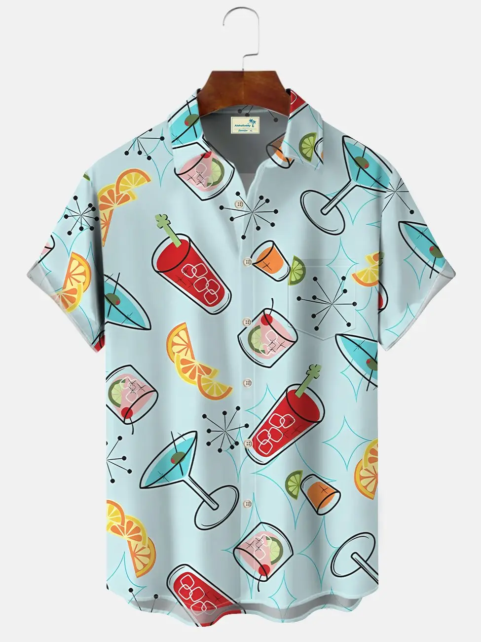 Hawaiian Aloha Tiki Cocktail Hawaiian Shirt BGR2765291 - Boogor