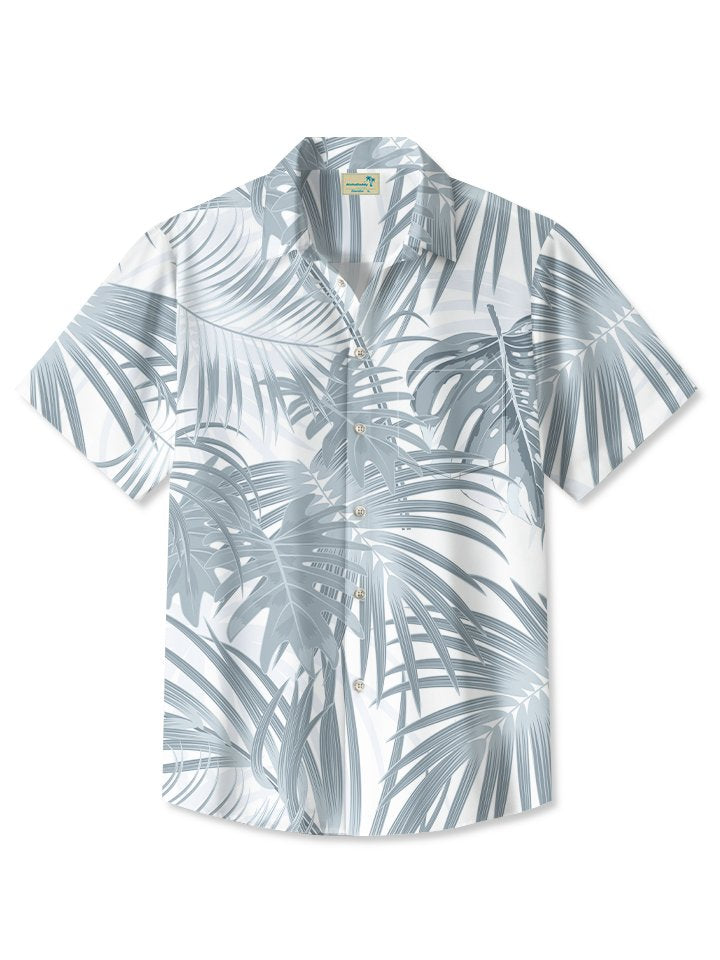 Hawaiian Beach Tropical Leaves Floral Hawaiian Shirt BGR2765362 - Boogor