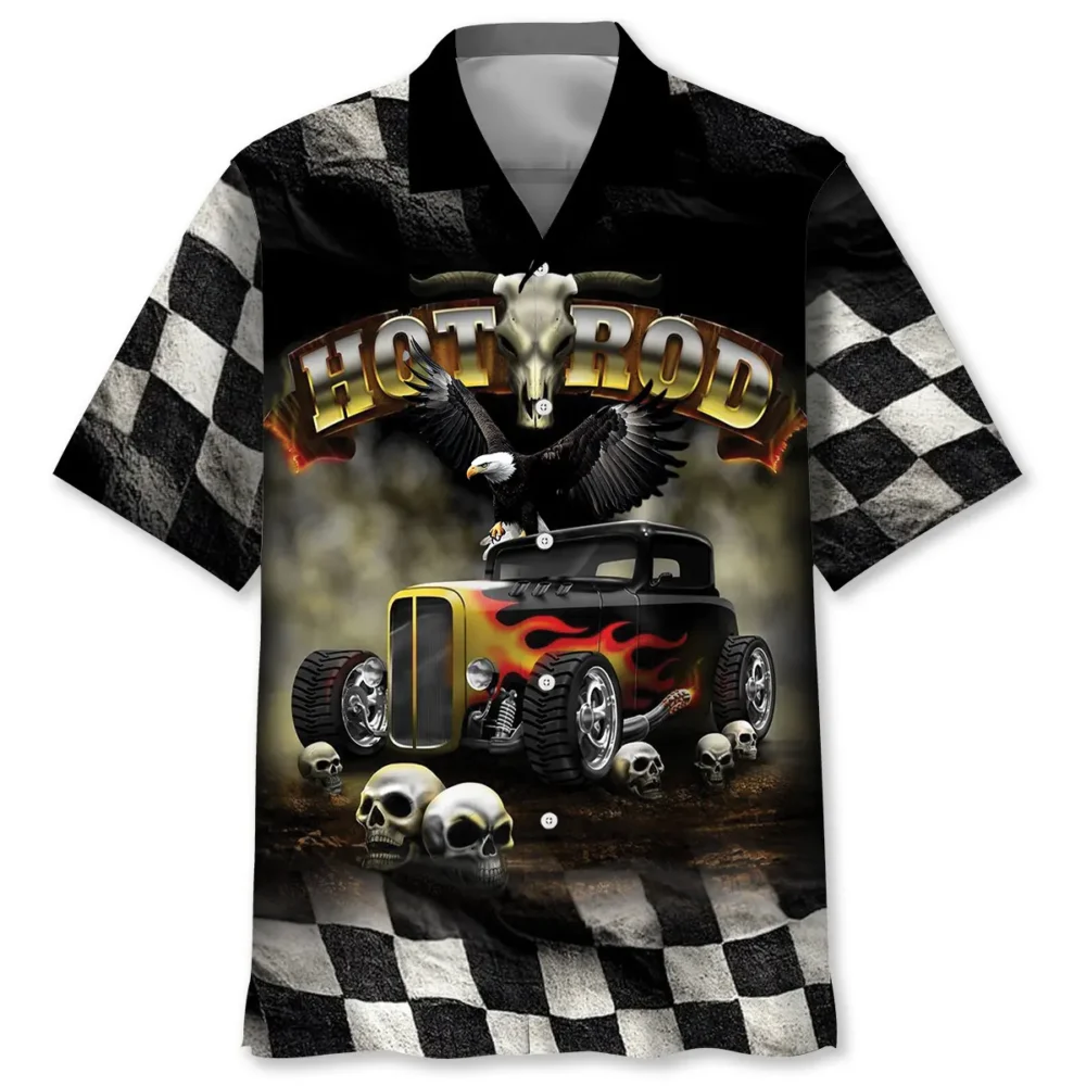 Hot Rod Dead Race Hawaiian Shirt BGR2764771 - Boogor