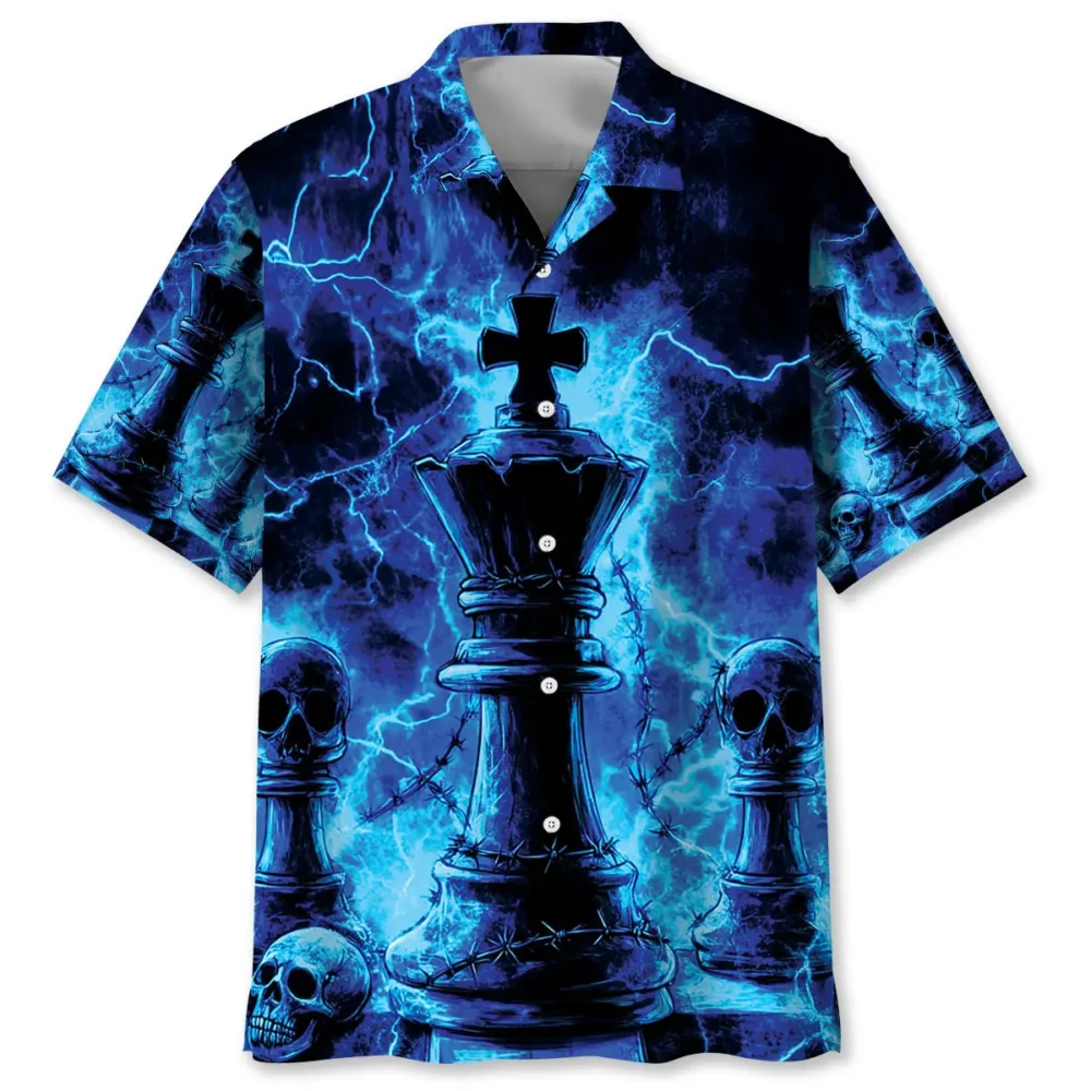 King Chess Hawaiian Shirt BGR2764952 - Boogor