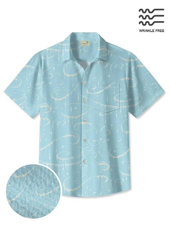 Lines Circles Summer Beach Vacation Hawaiian Shirt BGR2765276 - Boogor
