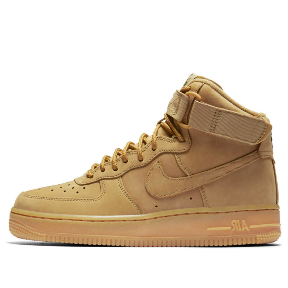Nike Air Force 1 High Wheat Women’s Sneakers (2016) – 654440-200