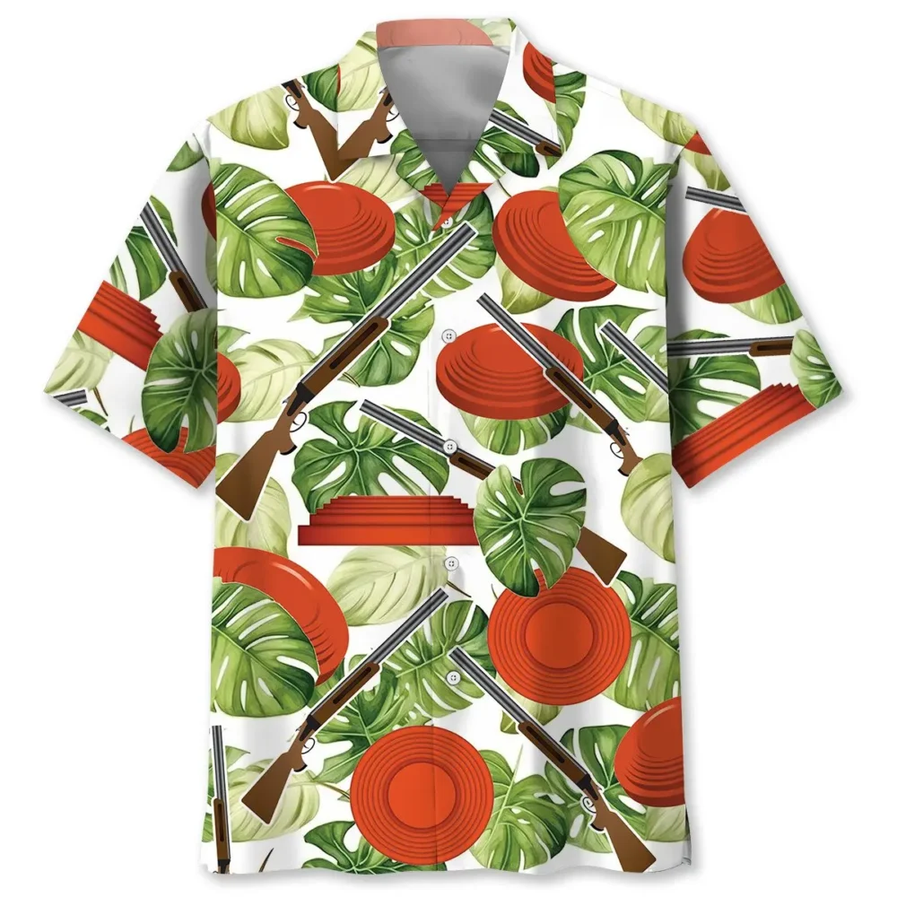 Nature Clay Shooting Hawaiian Shirt BGR2764893 - Boogor