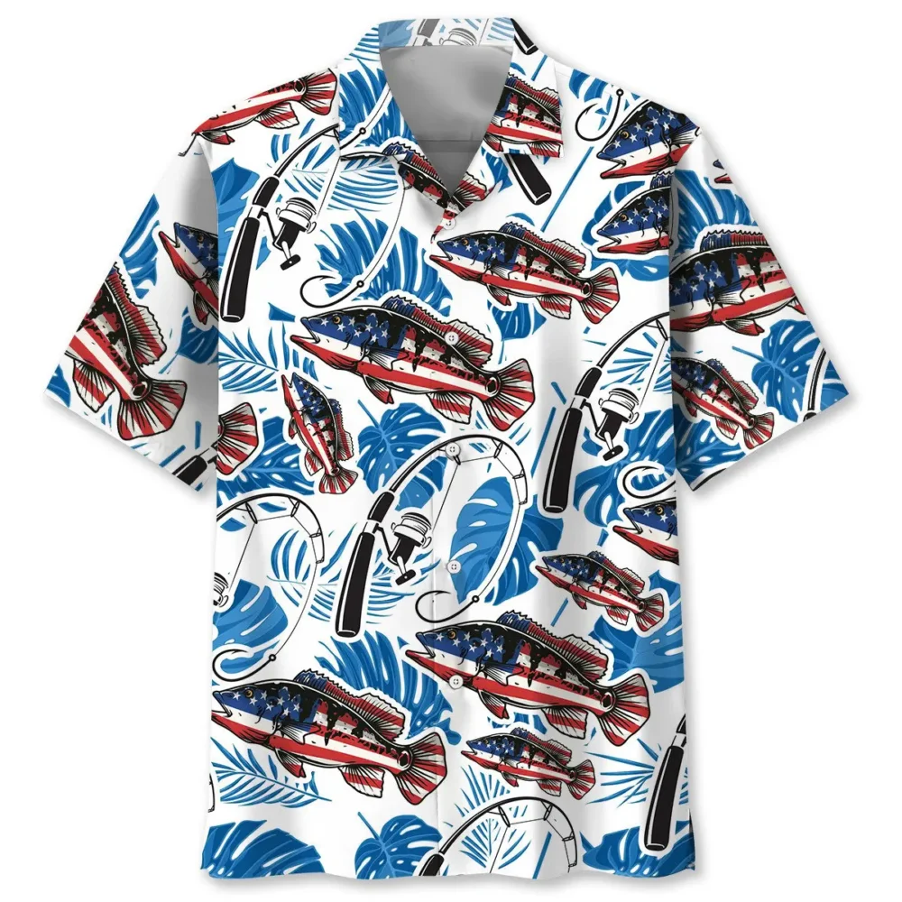 Nature Fishing Hawaiian Shirt BGR2764902 - Boogor