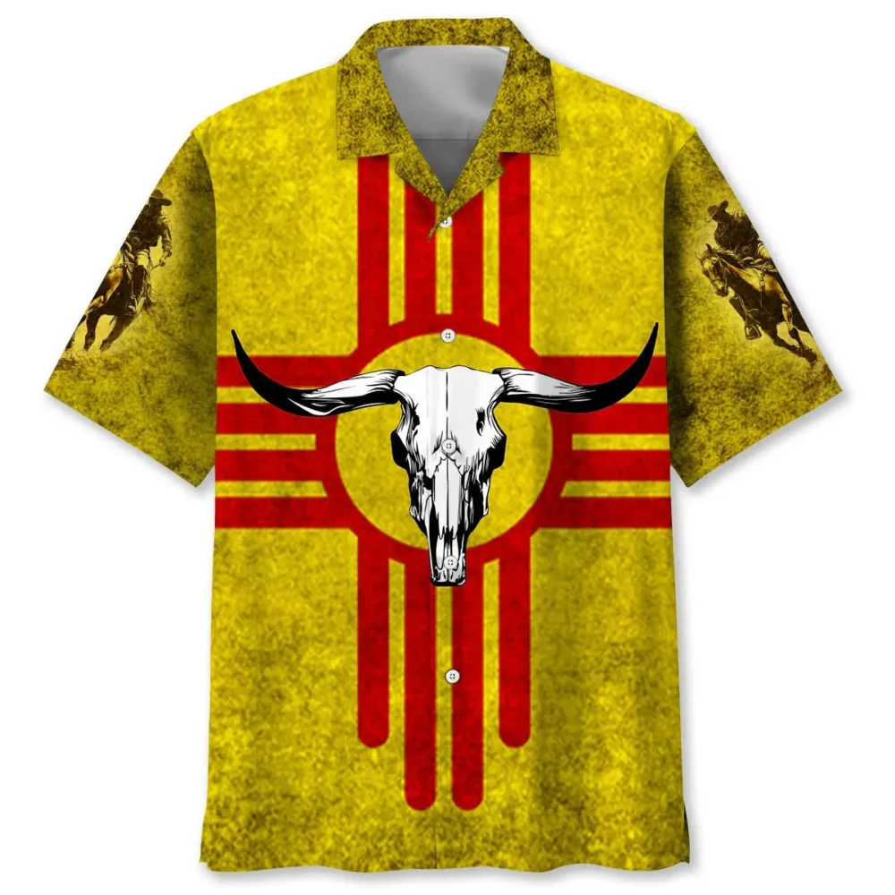 New Mexico Cowboy Vintage Hawaiian Shirt BGR2764803 - Boogor