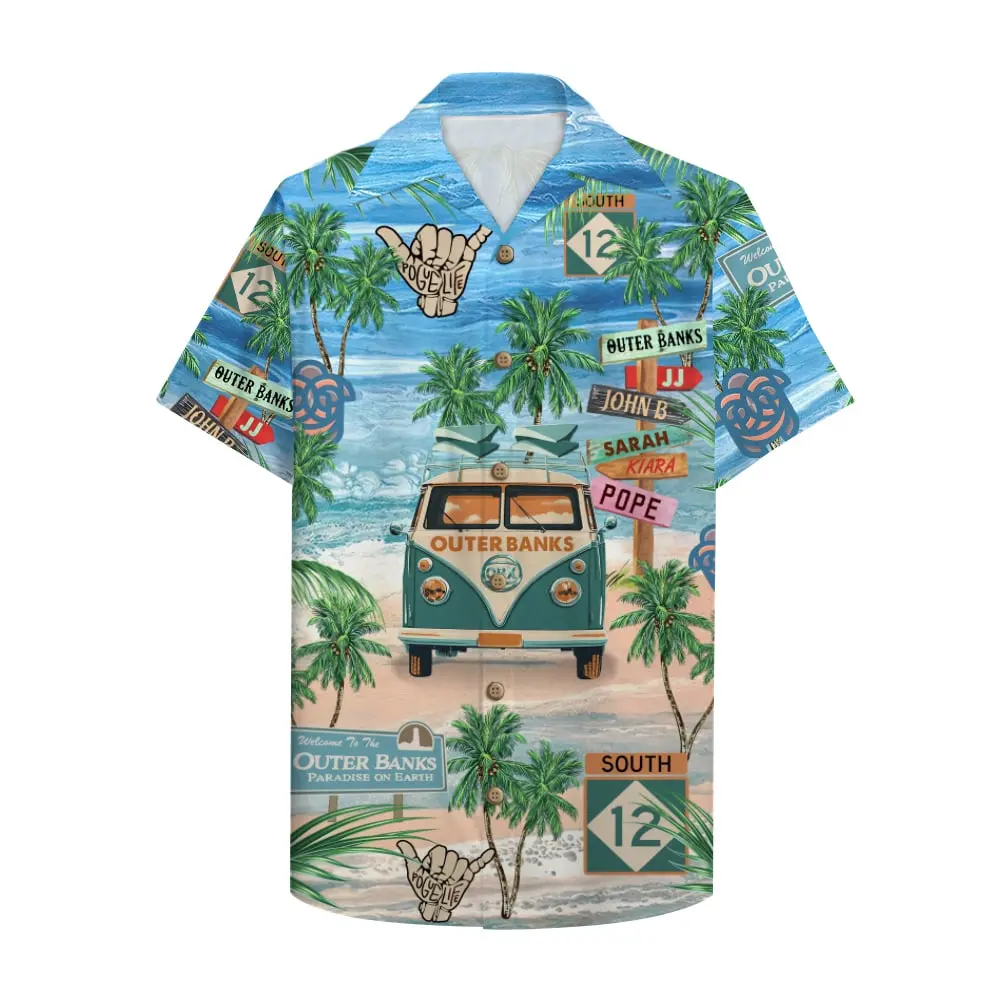 Outer Banks Unisex Hawaiian Shirt Aloha Shirt Summer Vibe BGR2765628 - Boogor