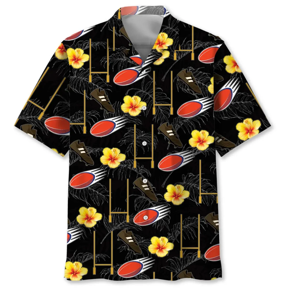 Rugby Goal Hawaiian Shirt BGR2764911 - Boogor