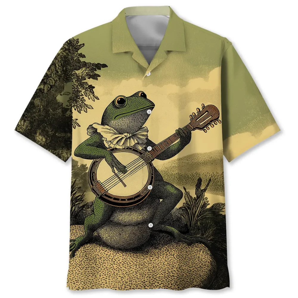 Vintage Banjo Hawaiian Shirt BGR2764954 - Boogor